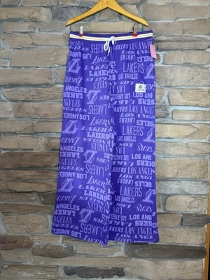 Pantalones deportivos NBA para mujer Los Angeles Lakers pierna ancha talla L Foto 1 de 4