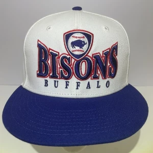New Era 9Fifty Buffalo Bisons Alt Crest Snapback Classic Blue and White Genuine - Picture 1 of 8