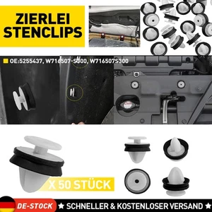 50Stk. Zierleiste Türverkleidung Befestigung Clip für Ford Transit W716507-S300 - Bild 1 von 14
