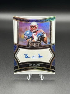 2024 Panini Select Ben Coates Signatures White Prizm Auto /35 #SP-BCS - Picture 1 of 2