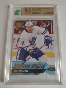 2016-17 Upper Deck Young Guns Rookie Rc #222 Zach Hyman Graded MNT 9.5 - Imagen 1 de 1