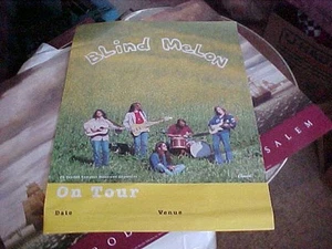 BLIND LEMON POSTER 1993 DEBUT RELEASE TOUR/CAPITOL RECORDS...SHANNON HOON - Picture 1 of 4