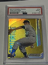 Tom Seaver 2012 Panini Prizm Dominance Gold /10 PSA 9