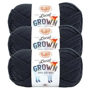 (3 Pack) Lion Brand Yarn 668-152AJ Local Grown Yarn, Mustang - Picture 1 of 4