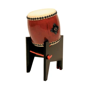 Japanese drum Wadaiko Taiko Suwa kougei 0.7 scale winding ear pedestal base set - Picture 1 of 3