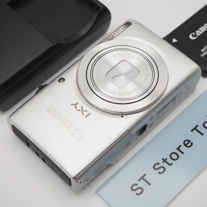 [N Mint] Canon IXY 100F Silver PowerShot ELPH 120 IS 20.2MP 8x Digital Camera - Picture 1 of 20