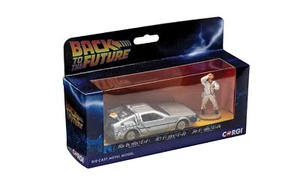 Corgi CC05503 Back to the Future DeLorean and Doc Brown Figure - Picture 1 of 3