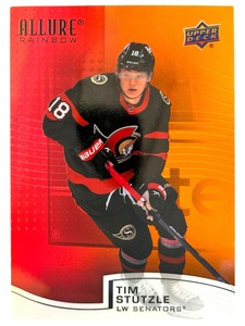 2021-22 Upper Deck Allure - Red/Orange ! Tim Stutzle