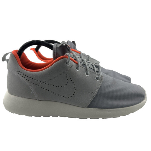 NIKE Roshe One Premium scarpe da corsa uomo atletiche grigio arancione TAGLIA 7