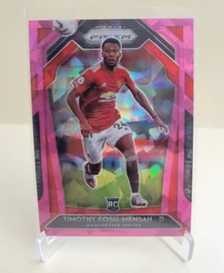 2020/21 PANINI PRIZM PREMIER LEAGUE TIMOTHY FOSU-MENSAH RC PINK CRACKED ICE #11 - Picture 1 of 2