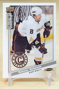2009-10 UD Collector's Choice Reserve #95 Teemu Selanne - Anaheim Ducks