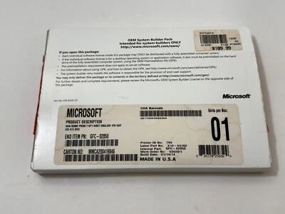 Microsoft Windows 7 Home Premium 64 bits x64 DVD inglés completo MS NUEVO SELLADO Foto 1 de 4