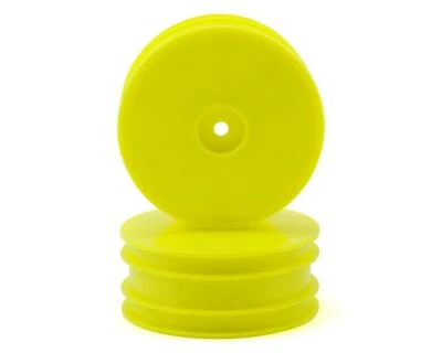 Serpent 12mm Hex SDX4 2.2" 4WD Front Buggy Wheels (2) (Yellow) [SER500622] - Image 1 of 3
