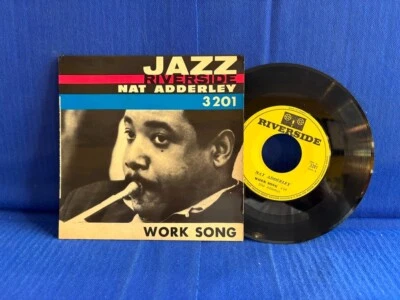 NAT ADDERLEY WORK SONG 3201 RIVERSIDE. ORIGINAL FRANCE 45T/7' EXC - Photo 1/3