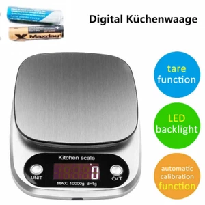 Digitale Küchenwaage Haushaltswaage Küchen Waage Digitalwaage 1g / 10kg Digital - Bild 1 von 15