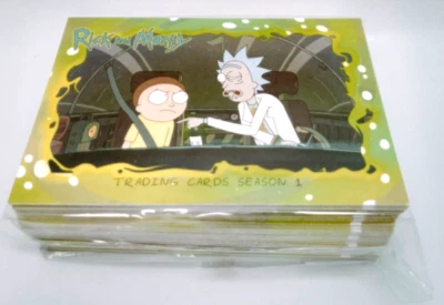 RICK & MORTY SEASON 1 FULL SET CRYPTOZOIC 45x CARD [adult swim] SET 🔥 🔥 - Image 1 of 2