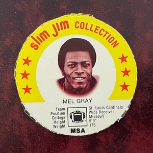 1978 MSA Slim Jim Discs Set MEL GRAY ST. LOUIS CARDINALS - NR-MINT - Picture 1 of 2
