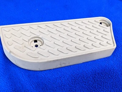 beige tan Lexus LX470 Rear Floor Mat Plate driver left 1998-2007 OEM step - Image 1 of 4