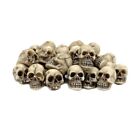 Resin Skull Figurines Set of 40 Mini Skulls Decor for Home and Garden Accent