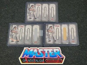 Cal Ripken Jr 2000 Fleer Club 3000 Insert Lot BAT JERSEY Card /265 Game Used