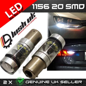 2x 1156 20 smd 3030 Bulbs DRL Reverse LED Bulbs Super Bright White Canbus 5000k - Picture 1 of 4