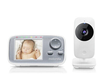 Motorola Mbp482xl Digital Baby Monitor 2.8inch Colour Screen Wireless 300m Range • 24.95£