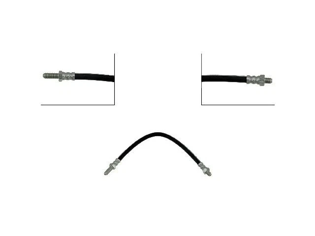 Manguera de freno para 1962-1979 MG Midget 1973 1963 1964 1965 1966 1967 1968 XG245PC Foto 1 de 1