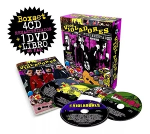 BOX SET 4 CD + DVD + BOOK LOS VIOLADORES FUNDAMENTALES (81-87) BRAND NEW SEALED - Picture 1 of 1