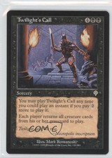 2000 Magic: The Gathering - Invasion Twilight's Call #130 n0n