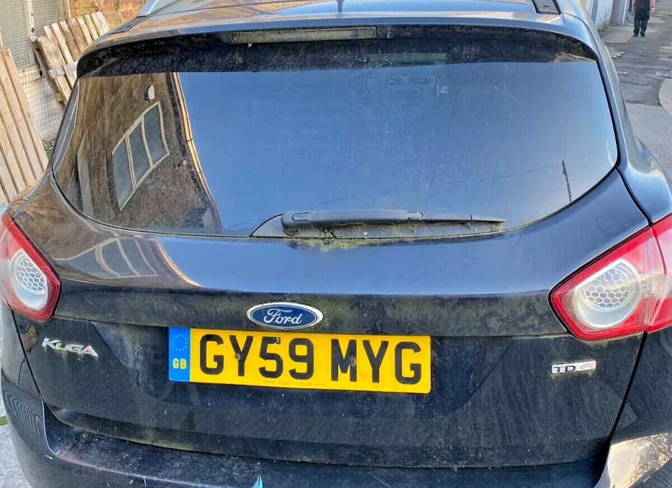 2009 FORD KUGA TAILGATE BOOT LID - PANTHER BLACK (METTALLIC) - Image 1 of 1