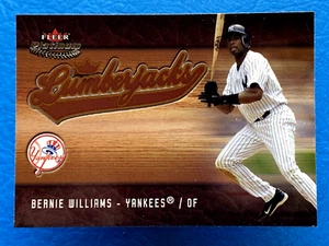 2005 Fleer Platinum Lumberjacks Bernie Williams #6LJ - Picture 1 of 4