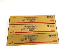 3er Set Xerox Phaser 6250 Tonerkartusche Set M/Y/Cy Neu im Karton nicht schwarz - Bild 1 von 2