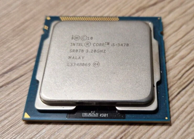 CPU (processore) Intel Core I5-3470 4 Cores 6MB Cache - mod. SR0T8 - Immagine 1 di 1