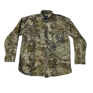 Team Realtree Camo Hunting Button Down Shirt Men's Size M - Picture 1 of 6
