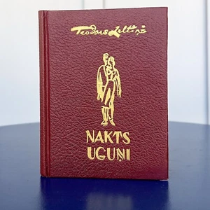 Nakts Uguņi by Teodors Zeltiņš Night Lights Hardcover Book Latvian 1953 Rare - Picture 1 of 6