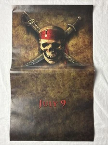 NEW Pirates Of The Caribbean Curse Of The Black Pearl Large 21"x50" Promo Poster - Picture 1 of 16