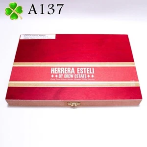 Herrera Esteli Toro Connecticut Bl Wood Cigar Box 10.75" x 7" x 1.25" A137 - Picture 1 of 9