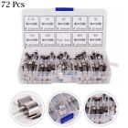 Durable Fuse Kit Glass Tube 0.5A-30A 250V 6x30mm Assorted Kit Ceramic Fuse