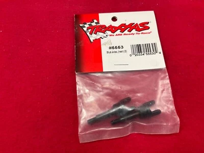 Traxxas 5553 REAR steel STUB AXLES + YOKES (2 JATO 3.3 axle left + right tra5553 - Image 1 of 3