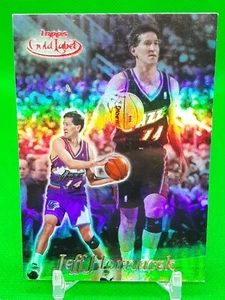1999-2000 Topps Gold Label Red Label #3 Class 1 Jeff Hornacek /100 Utah Jazz SSP - Picture 1 of 3