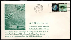 Sobres del Centro Espacial Kennedy Splashdown of Apolo 14 - 02/09/1971 por Astro - Imagen 1 de 1