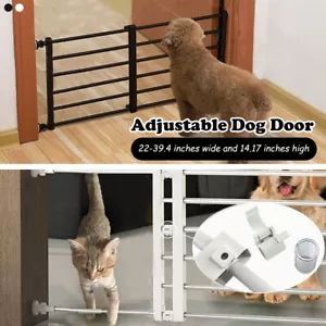 Extendable Pet Gate Retractable Dog Fence Safety Stair Barrier Home Safety Door - Picture 1 of 11