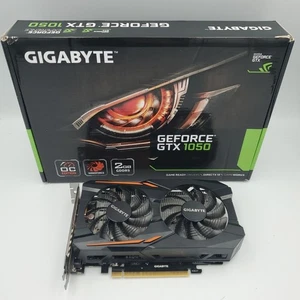 GIGABYTE NVIDIA GeForce GTX 1050 2GB GDDR5 OC GRAPHICS CARD (GV-N1050OC-2GD) - Picture 1 of 9