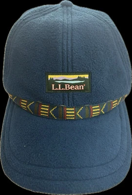 LL Bean Mountain Clásico Polar Oreja Solapa Sombrero Para Hombre Grande Ajustable Azul Foto 1 de 2