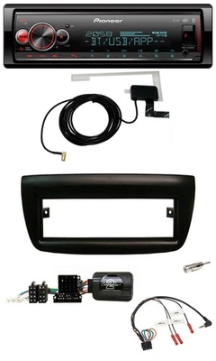 Pioneer Bluetooth DAB USB Lenkrad Autoradio für Fiat Doblo 2012-2015 schwarz - Bild 1 von 4