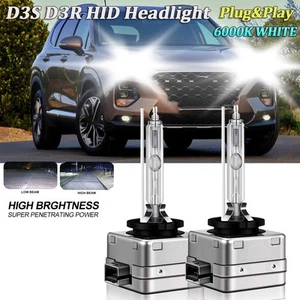For Hyundai Santa Fe Sport 2017-2018 6000K HID Xenon Headlight Bulb Low Beam D3S - Picture 1 of 10