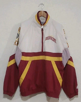 VINTAGE Washington Redskins Jacket Adult Large Starter NFL Football Mens 90s - Image 1 of 4