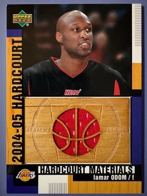 2004-05 Lamar Odom UD Hardcourt Materials Jersey - Image 1 of 2