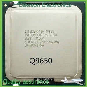Intel Q9650 Core 2 Quad 3GHz/12M/1333 Quad Core LGA 775 CPU Processor - Picture 1 of 3