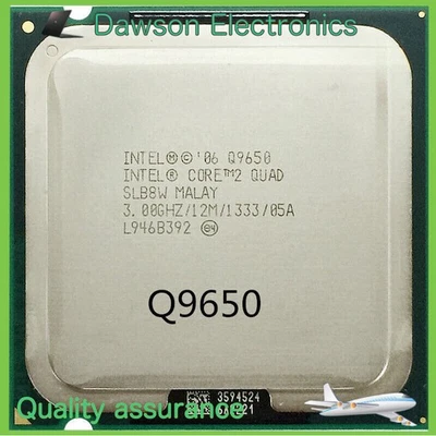 Intel Q9650 Core 2 Quad  3GHz/12M/1333 Quad Core LGA 775 CPU Processor - Image 1 of 3